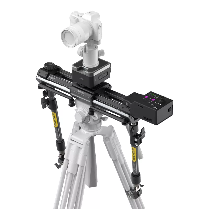 Slider Zeapon Micro 4 E500 z modułem napędowym i głowicą obrotową Pons