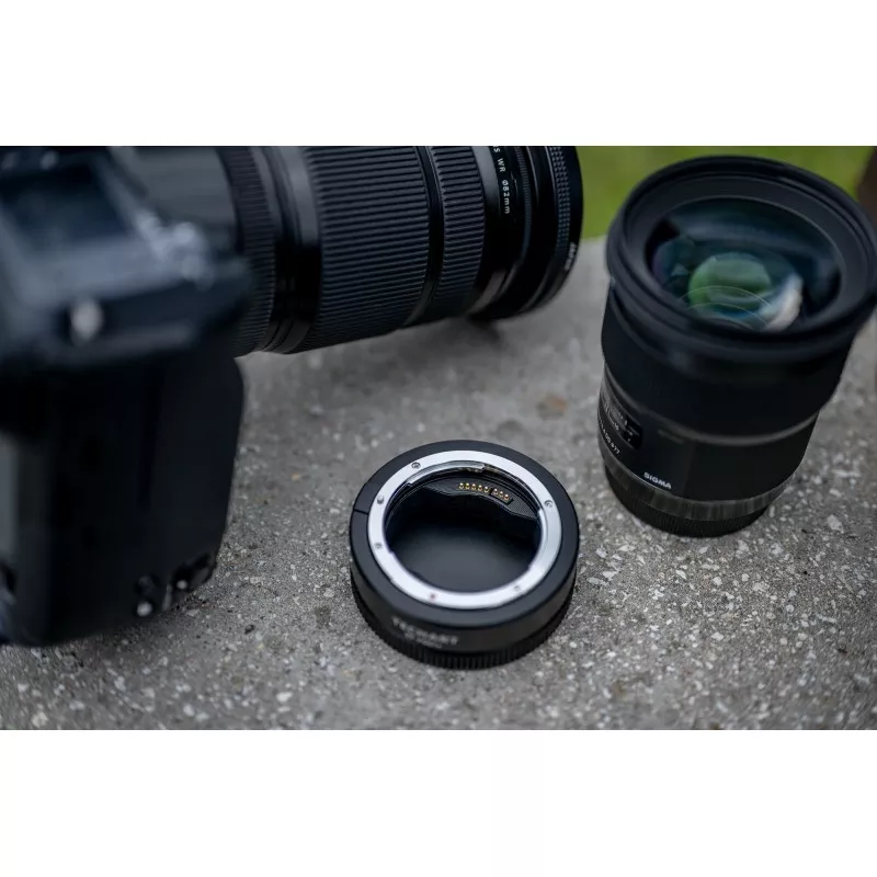 Adapter bagnetowy Techart EF-FG01+ - Canon EF / Fujifilm G