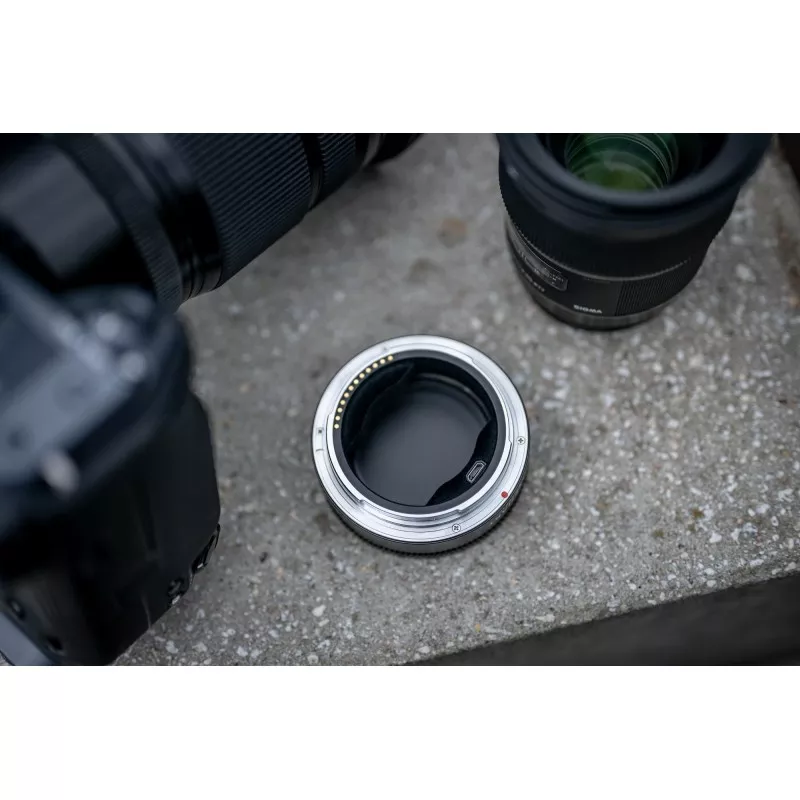 Adapter bagnetowy Techart EF-FG01+ - Canon EF / Fujifilm G