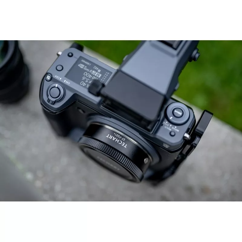 Adapter bagnetowy Techart EF-FG01+ - Canon EF / Fujifilm G