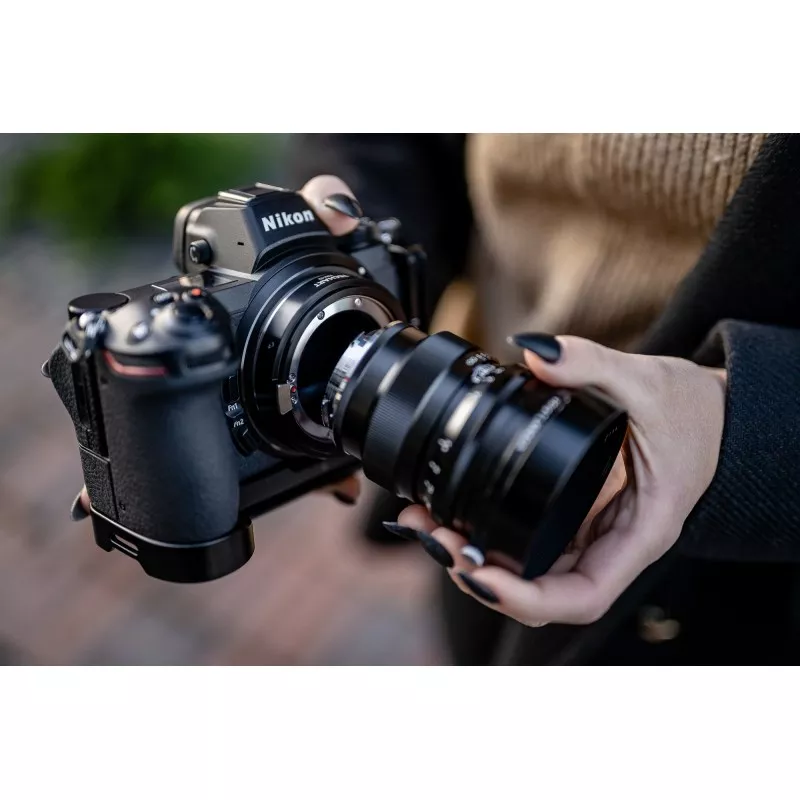 Adapter bagnetowy z autofocusem Techart TZM-02 - Leica M / Nikon Z