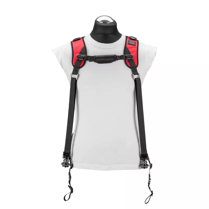 Pasek reporterski na dwa aparaty GGS Fotospeed F7