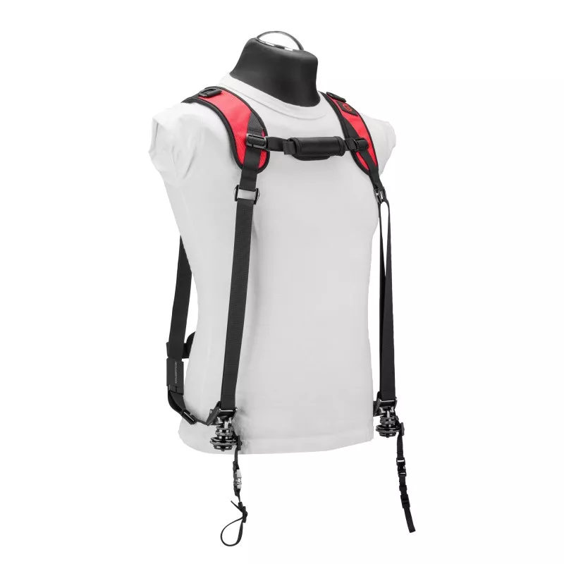 Pasek reporterski na dwa aparaty GGS Fotospeed F7