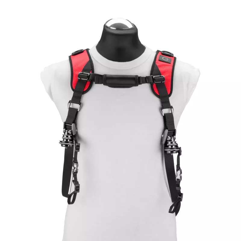 Pasek reporterski na dwa aparaty GGS Fotospeed F7