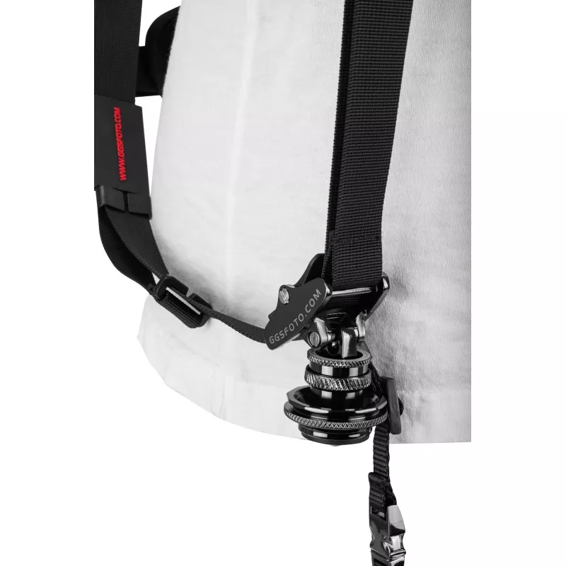 Pasek reporterski na dwa aparaty GGS Fotospeed F7