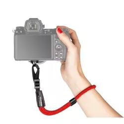 Pasek nadgarstkowy do aparatu GGS NWS-2BR - czerwony