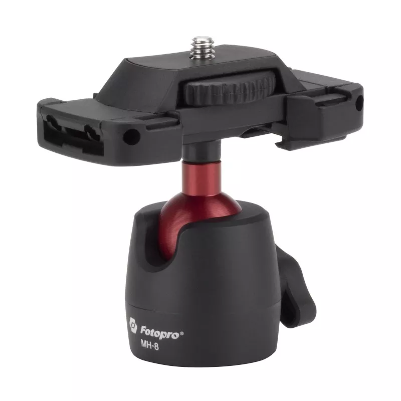 Statyw Fotopro RM-80 z głowicą MH-8 - czarny