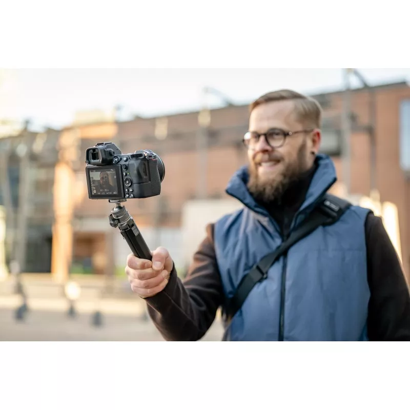 Statyw Fotopro Vlogger Mini (SY-390 + P-1HX) - szary