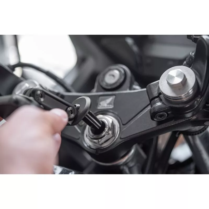Peak Design Mobile Motorcycle Mount Stem Mount - Uchwyt Motocyklowy Do Telefonu Na Główkę Ramy - Czarny