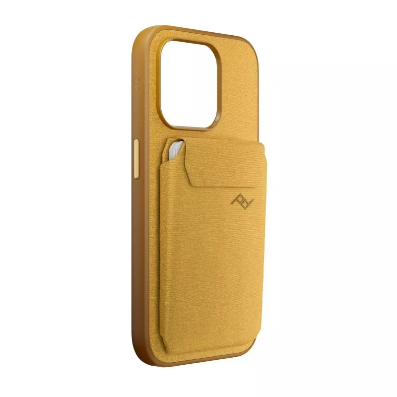Peak Design Mobile Wallet Slim - Magnetyczny Portfel Płaski Do Telefonu - Żółty