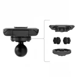 Peak Design Mobile 20mm Ball Adapter Locking - 20mm Adapter Kulowy  z mocowaniem SlimLink - Czarny