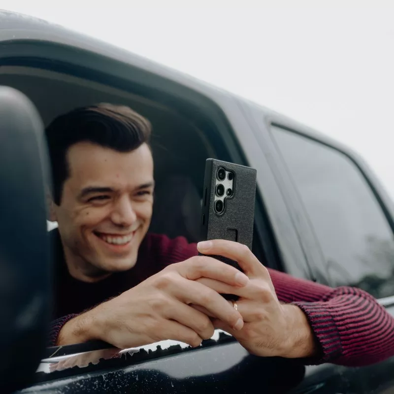 Peak Design Mobile Etui Everyday Case Fabric Samsung Galaxy S24 Ultra - Grafitowe