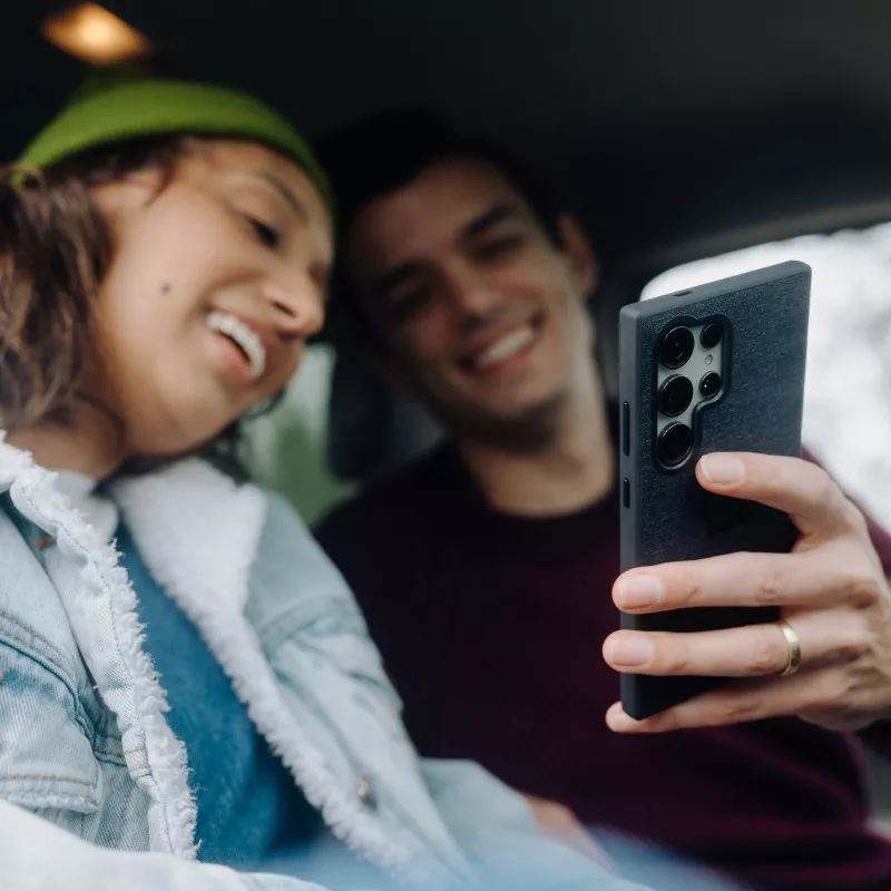 Peak Design Mobile Etui Everyday Case Fabric Samsung Galaxy S24 Ultra - Niebieskie