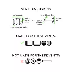 Peak Design Mobile Car Mount Vent Charging v2 - Magnetyczny Uchwyt Samochodowy Do Tel Na Kratkę z Bezp. Ładowarką v2