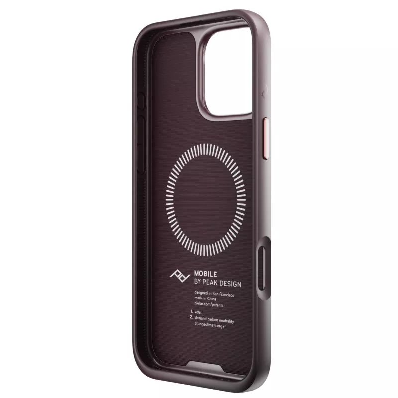 Peak Design Mobile Etui Everyday Case Fabric iPhone 16 Pro Max - Ciemny fiolet