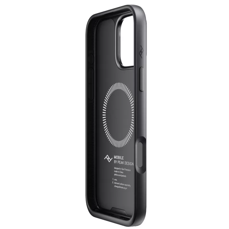Peak Design Mobile Etui Everyday Case Clarino iPhone 16 Pro Max - Czarny