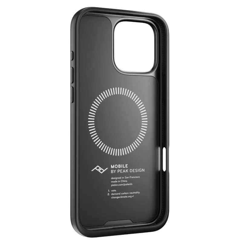 Peak Design Mobile Etui Everyday Case Clarino iPhone 16 Pro Max - Czarny