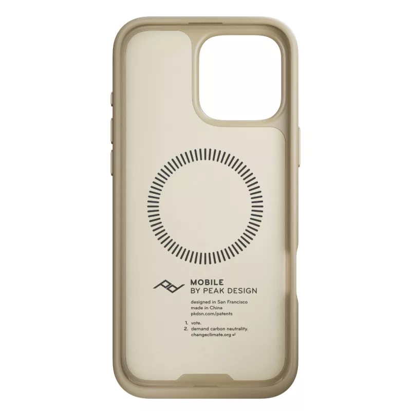 Peak Design Mobile Etui Everyday Case Clarino iPhone 16 Pro Max - Kość słoniowa