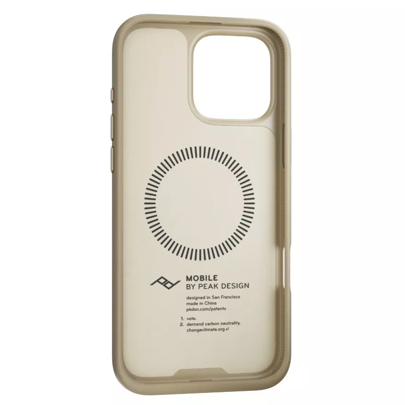 Peak Design Mobile Etui Everyday Case Clarino iPhone 16 Pro Max - Kość słoniowa