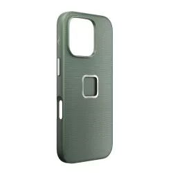 Peak Design Mobile Etui Everyday Case Fabric iPhone 16 Pro  - Szarozielony