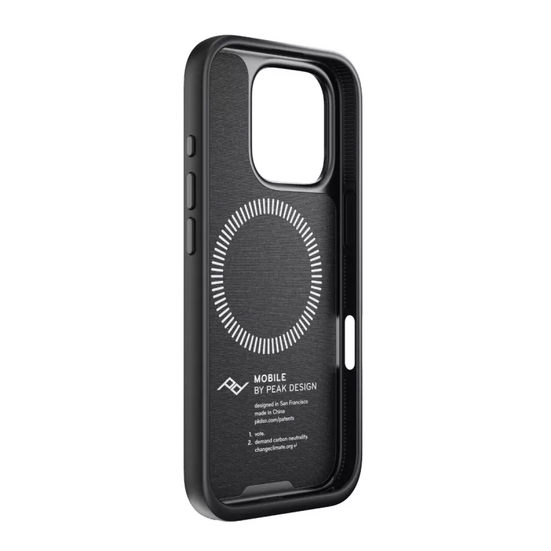 Peak Design Mobile Etui Everyday Case Fabric iPhone 16 Pro  - Grafitowe