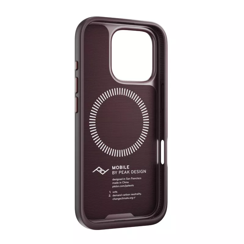 Peak Design Mobile Etui Everyday Case Fabric iPhone 16 Pro  - Ciemny fiolet
