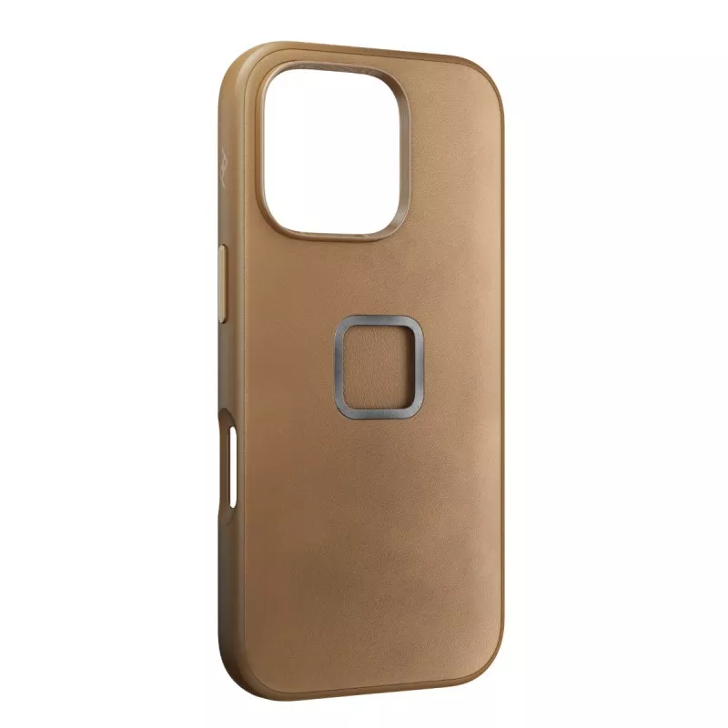Peak Design Mobile Etui Everyday Case Clarino iPhone 16 Pro - Brązowy
