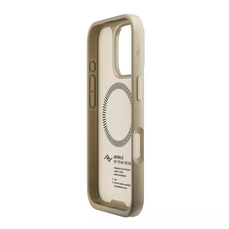 Peak Design Mobile Etui Everyday Case Clarino iPhone 16 Pro - Kość słoniowa