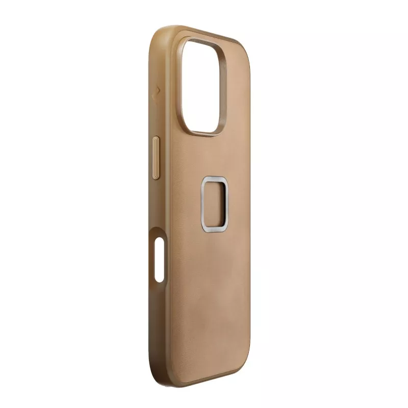 Peak Design Mobile Etui Everyday Case Clarino iPhone 16 Pro - Brązowy