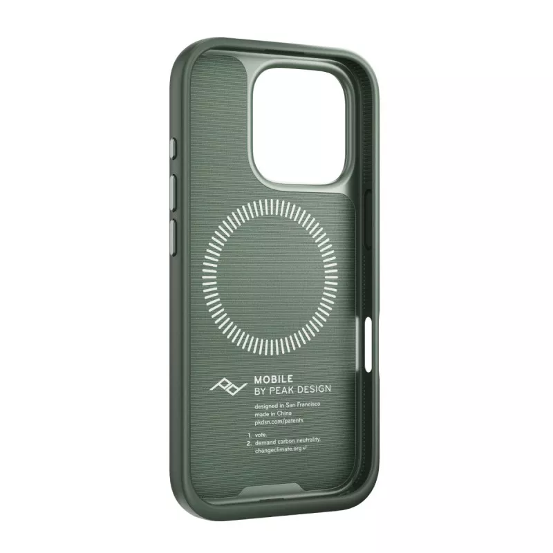 Peak Design Mobile Etui Everyday Loop Case  iPhone 16 Pro - Szarozielony