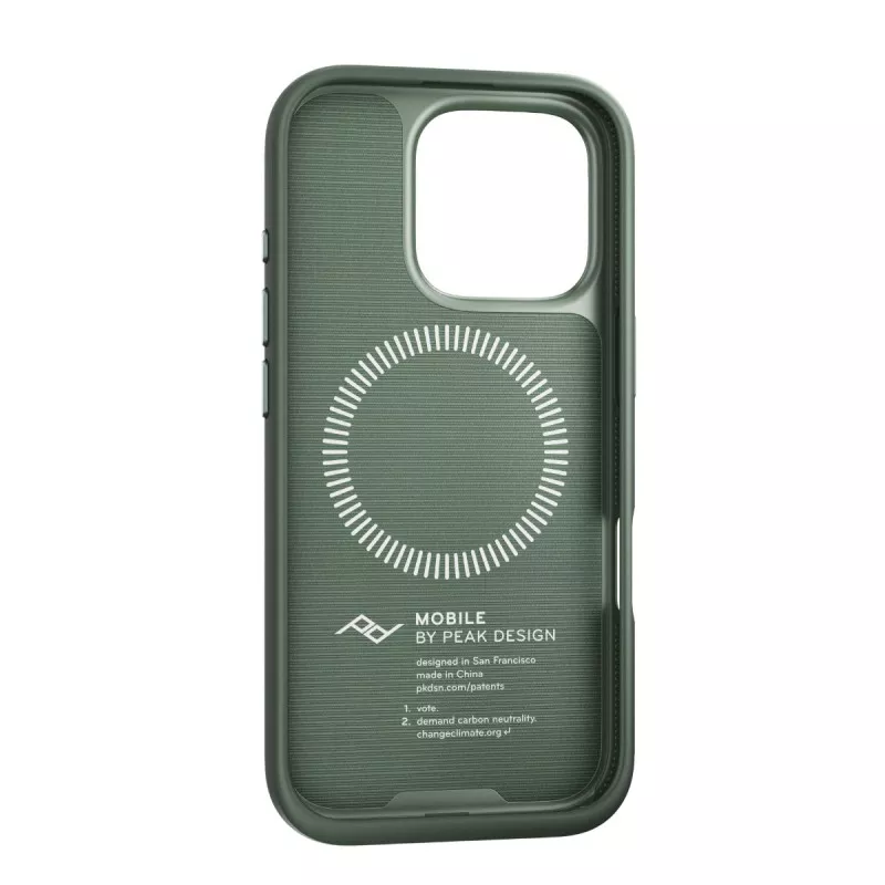 Peak Design Mobile Etui Everyday Loop Case  iPhone 16 Pro - Szarozielony