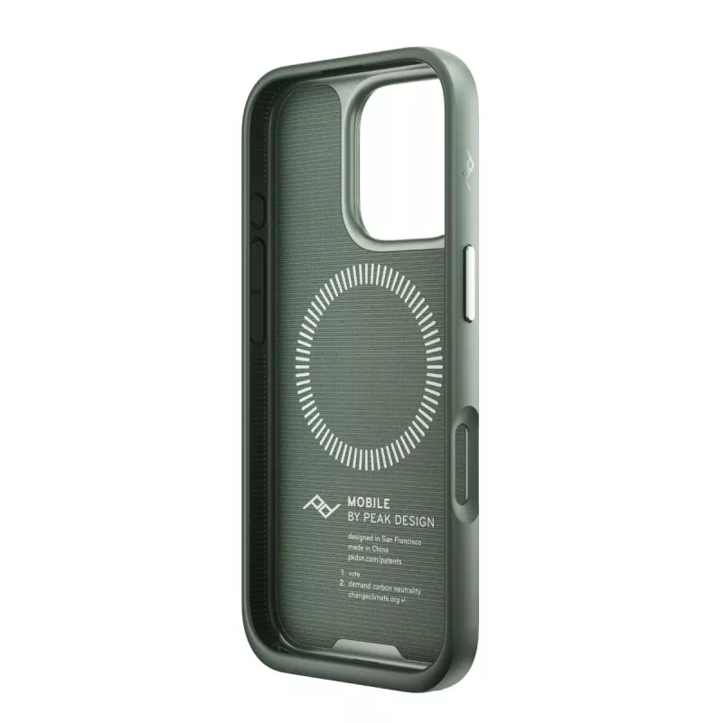 Peak Design Mobile Etui Everyday Loop Case  iPhone 16 Pro - Szarozielony
