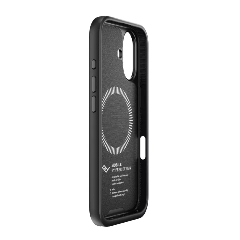 Peak Design Mobile Etui Everyday Case Fabric iPhone 16  - Grafitowy