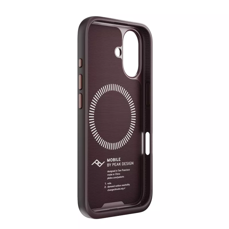 Peak Design Mobile Etui Everyday Case Fabric iPhone 16  - Ciemny fiolet