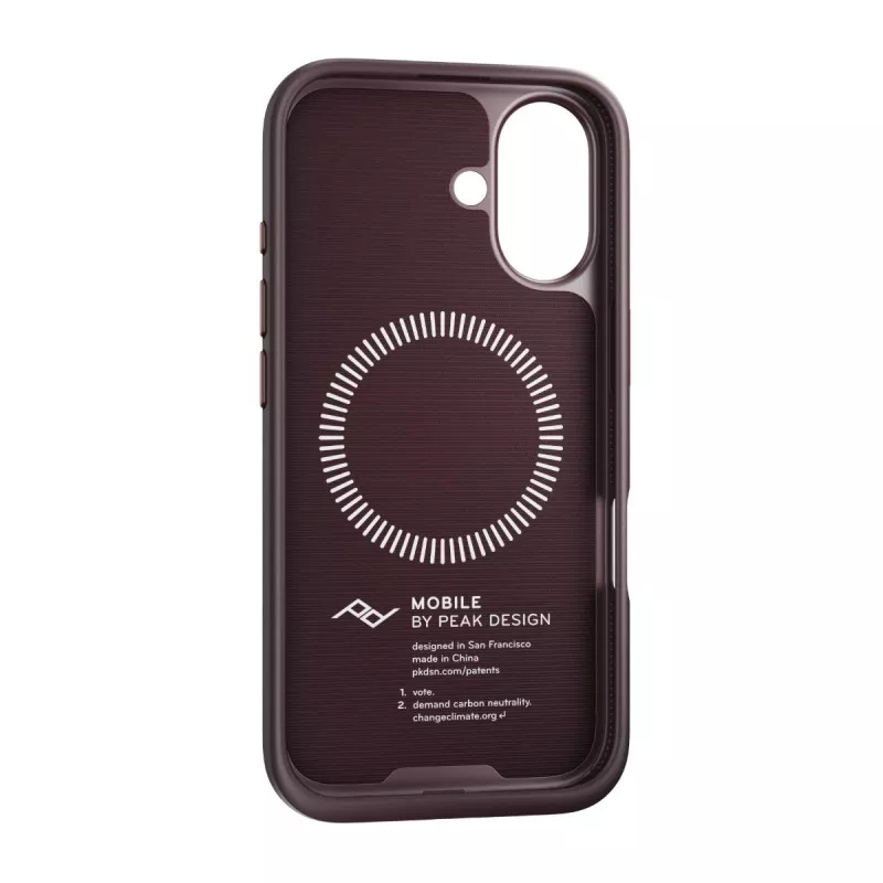 Peak Design Mobile Etui Everyday Case Fabric iPhone 16  - Ciemny fiolet