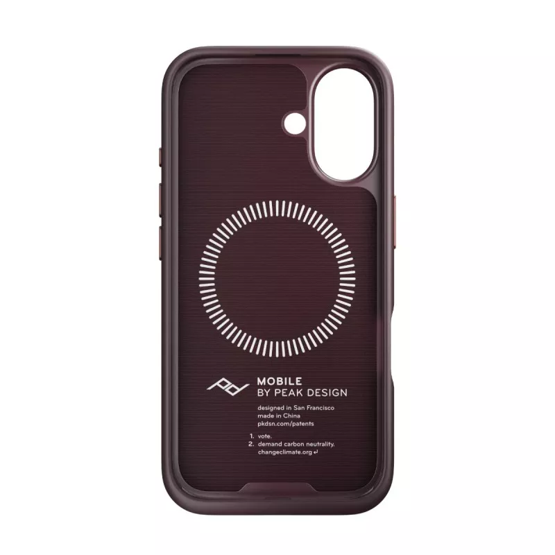 Peak Design Mobile Etui Everyday Case Fabric iPhone 16  - Ciemny fiolet