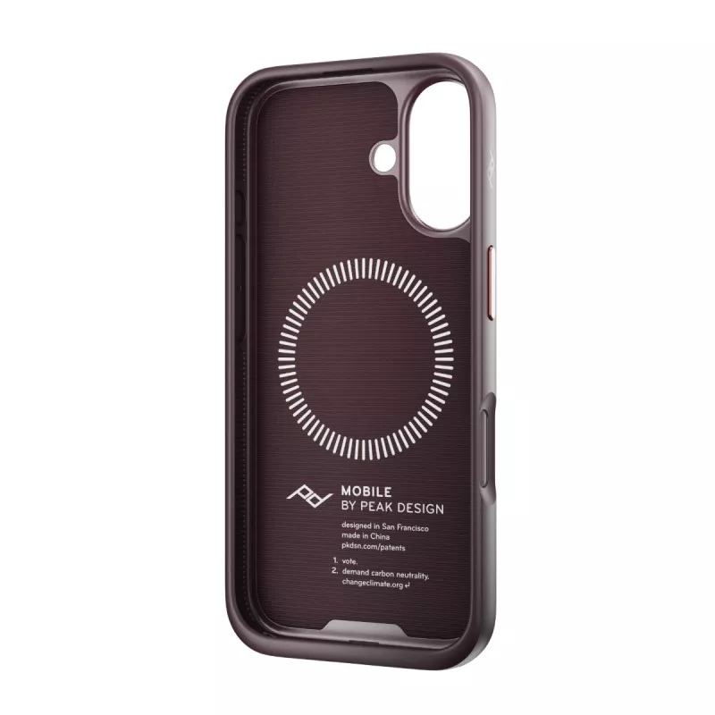 Peak Design Mobile Etui Everyday Case Fabric iPhone 16  - Ciemny fiolet