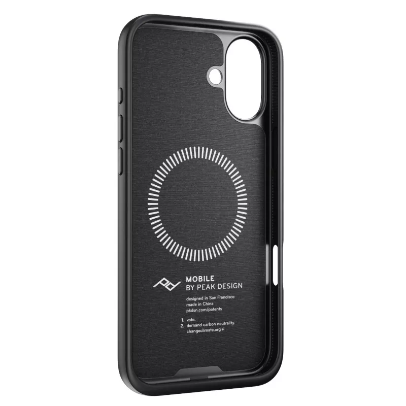 Peak Design Mobile Etui Everyday Case Fabric iPhone 16 Plus  - Grafitowy