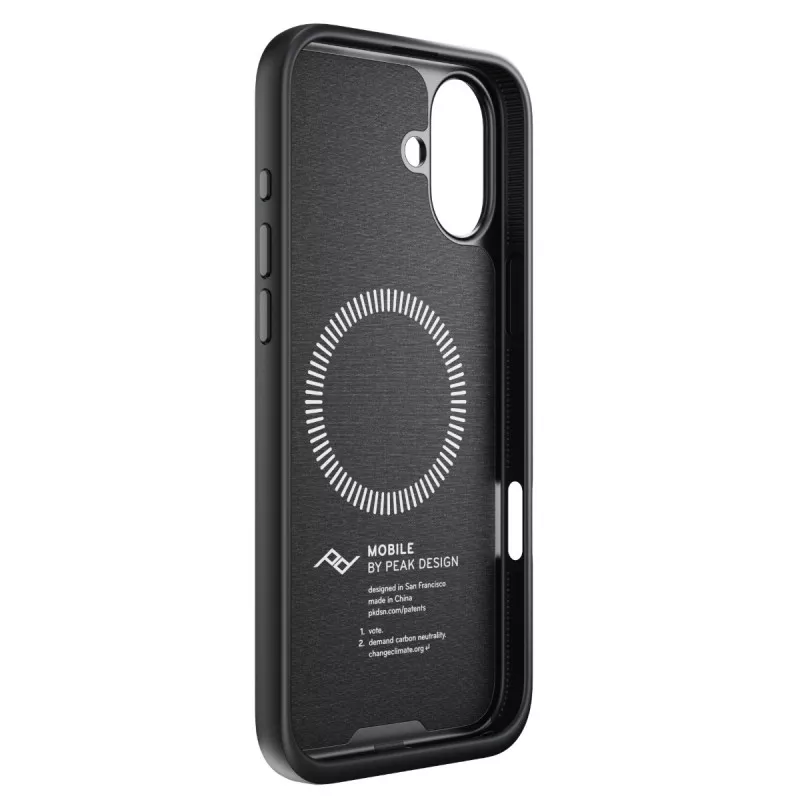 Peak Design Mobile Etui Everyday Case Fabric iPhone 16 Plus  - Grafitowy