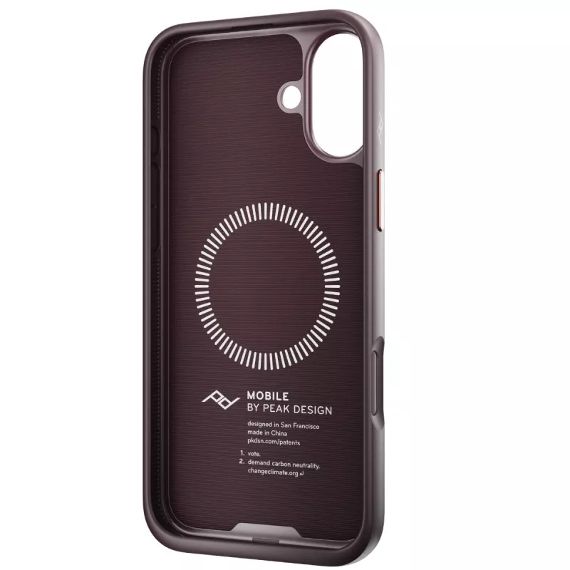 Peak Design Mobile Etui Everyday Case Fabric iPhone 16 Plus  - Ciemny fiolet