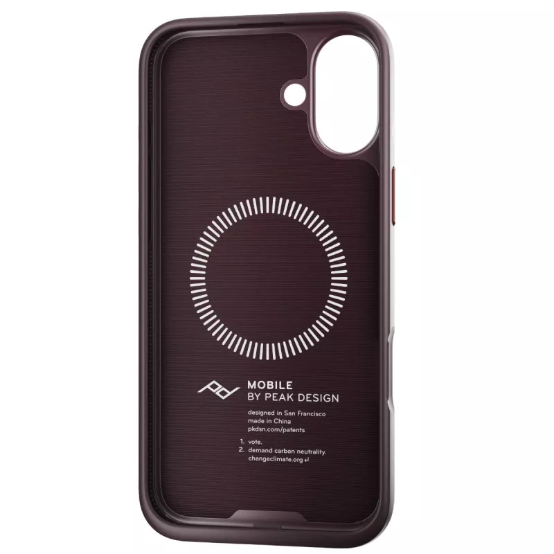 Peak Design Mobile Etui Everyday Case Fabric iPhone 16 Plus  - Ciemny fiolet