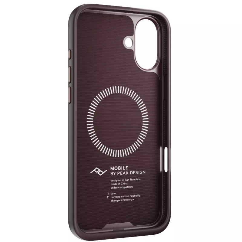 Peak Design Mobile Etui Everyday Case Fabric iPhone 16 Plus  - Ciemny fiolet