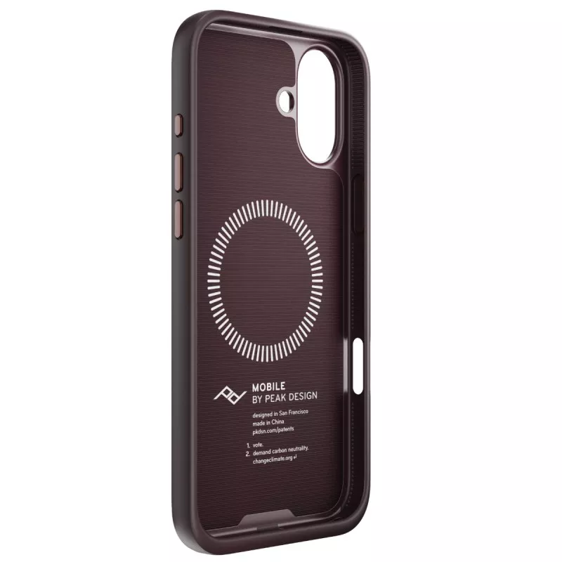 Peak Design Mobile Etui Everyday Case Fabric iPhone 16 Plus  - Ciemny fiolet