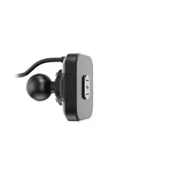 Peak Design Mobile Motorcycle Mount 1" Ball Adapter: Locking & Charging Black - 1 Calowy Adapter Kulowy z Ładowaniem i Blokadą