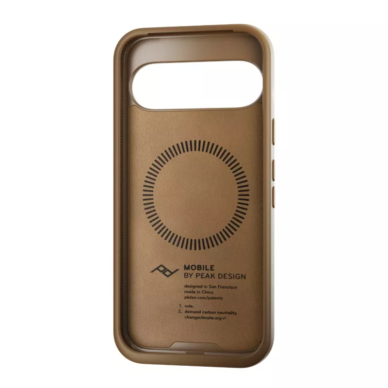 Peak Design Mobile Etui Everyday Clarino Case Pixel 9 - Brązowe