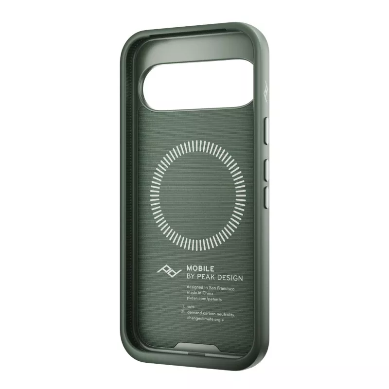 Peak Design Mobile Etui Everyday Case Fabric Google Pixel 9 - Szarozielony