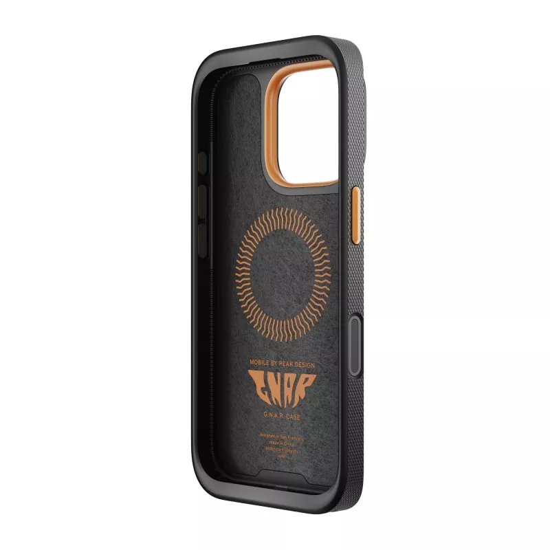 Peak Design Mobile Maximal GNAR Etui iPhone 16 Pro Black - Czarny