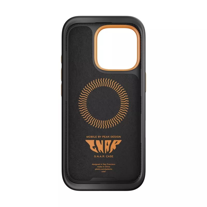 Peak Design Mobile Maximal GNAR Etui iPhone 16 Pro Black - Czarny