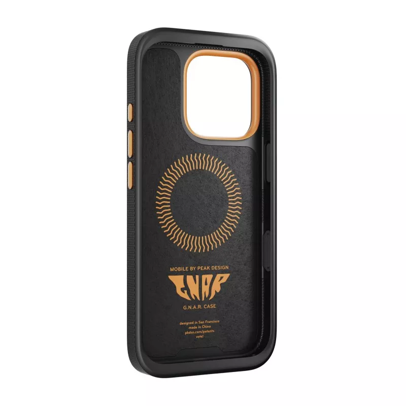 Peak Design Mobile Maximal GNAR Etui iPhone 16 Pro Black - Czarny