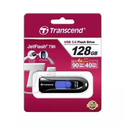 Transcend JetFlash 790     128GB USB 3.1 Gen 1 Black